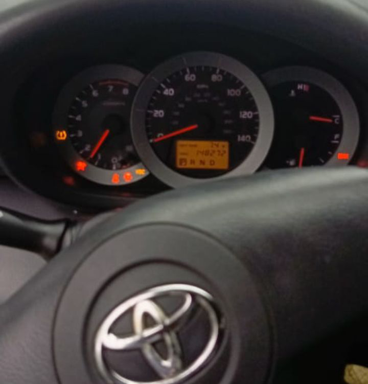 2007 Toyota Rav4 Check Engine Vsc 4wd Lights Shelly Lighting