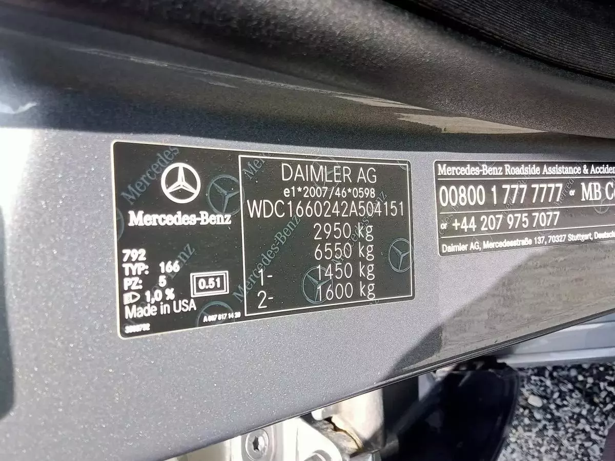 Mercedes-Benz ML 350 - 2015