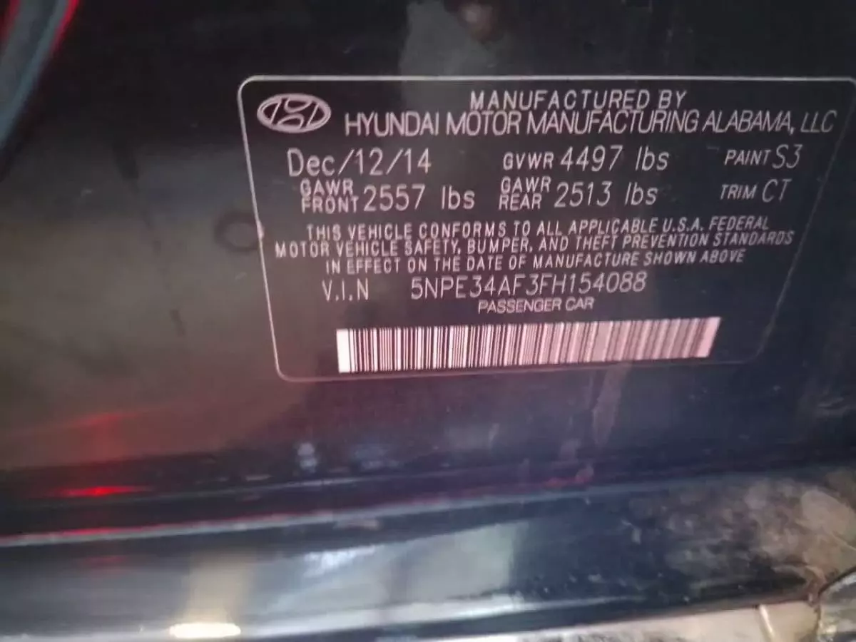 Hyundai Sonata - 2015