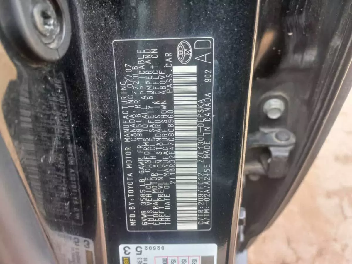 Toyota Corolla - 2007