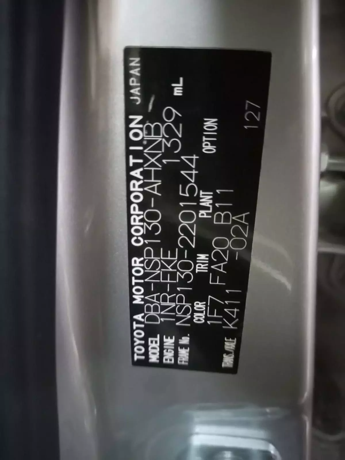Toyota Vitz - 2015