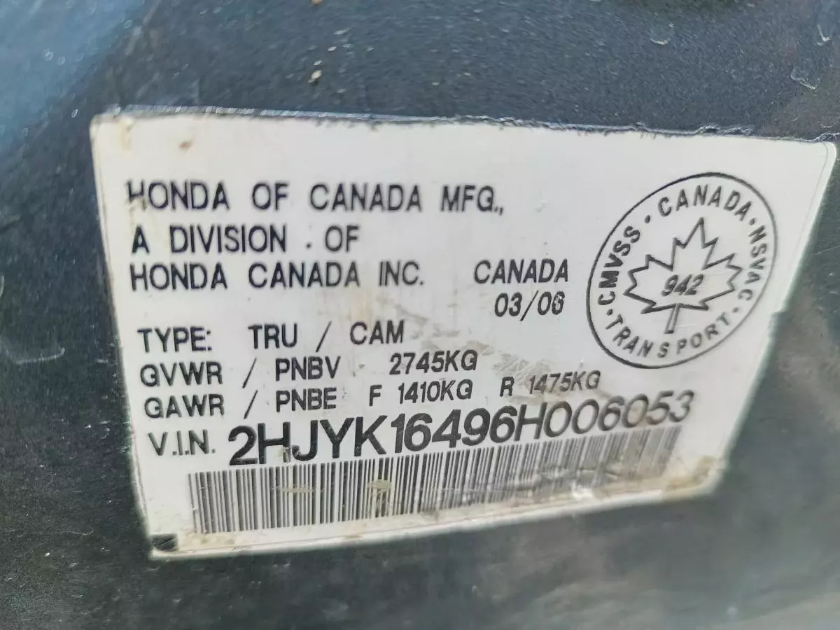 Honda Ridgeline - 2006