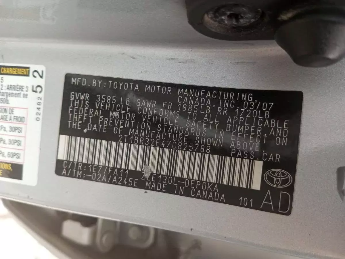 Toyota Corolla - 2007