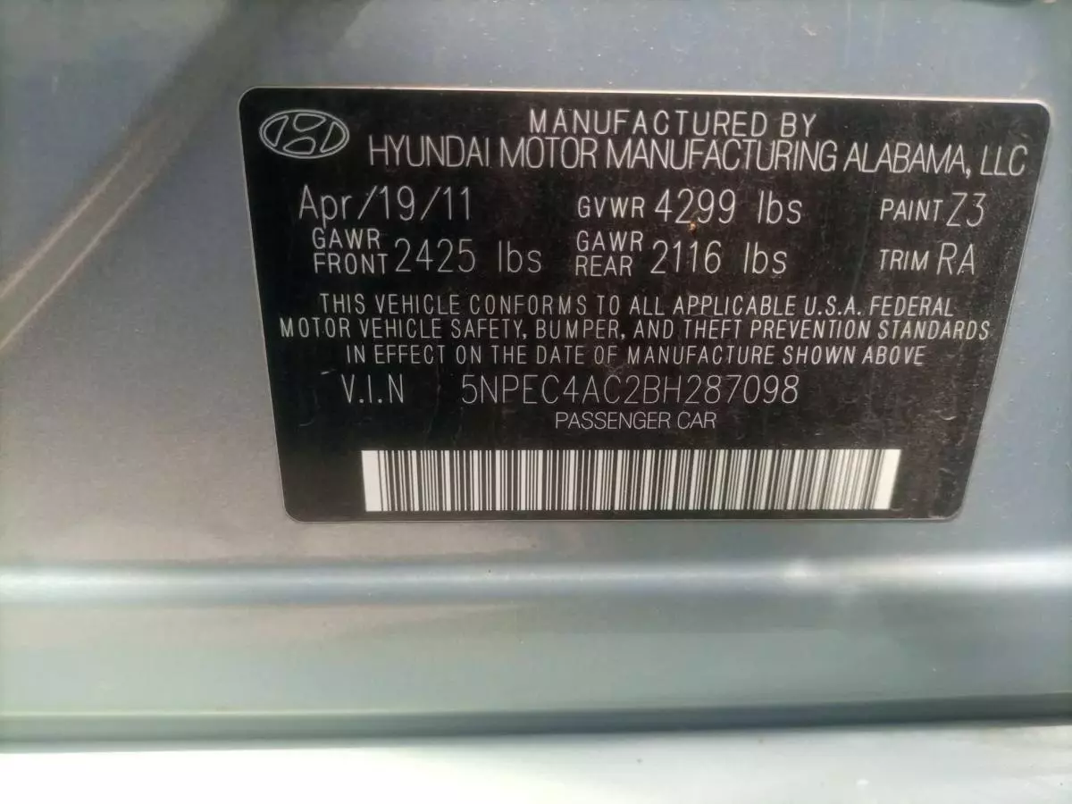 Hyundai Sonata - 2011
