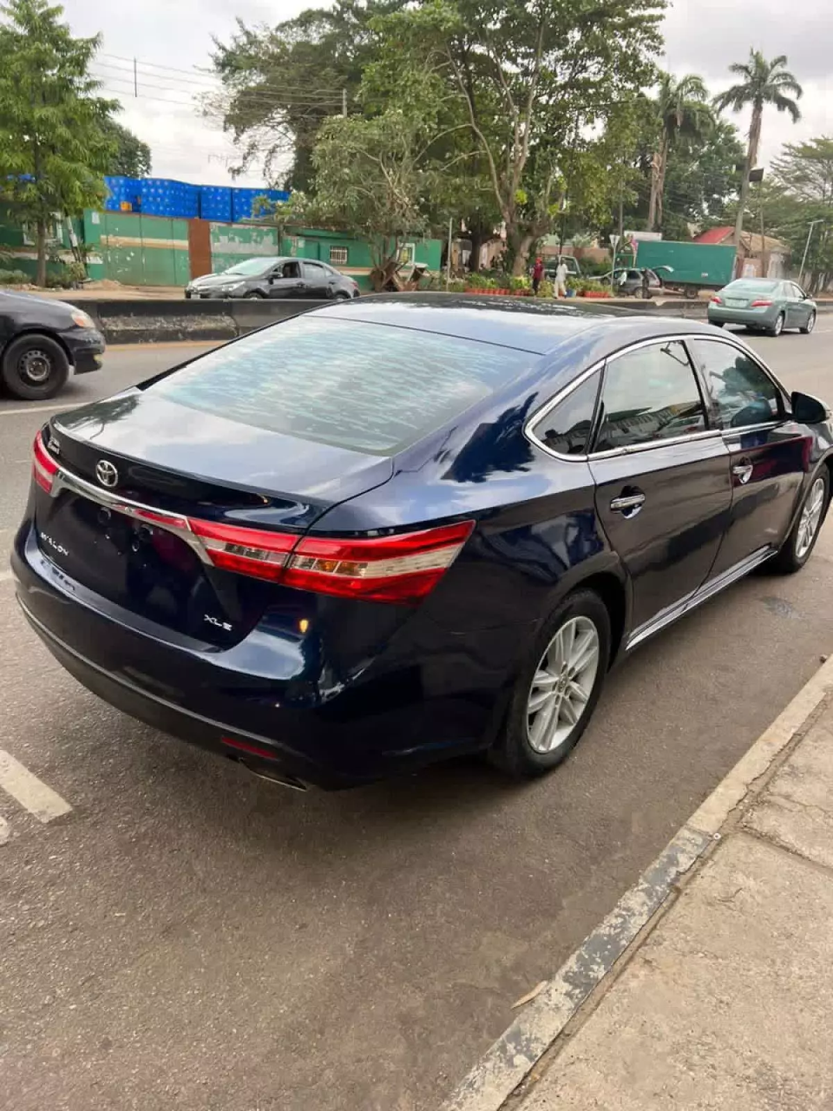 car Left Back