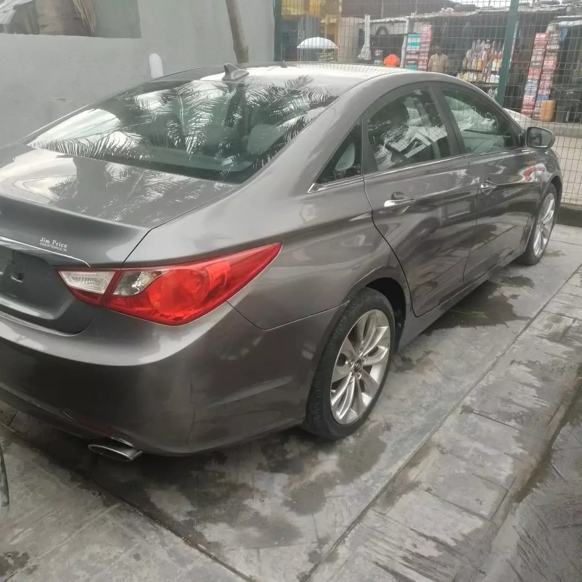car Left Back