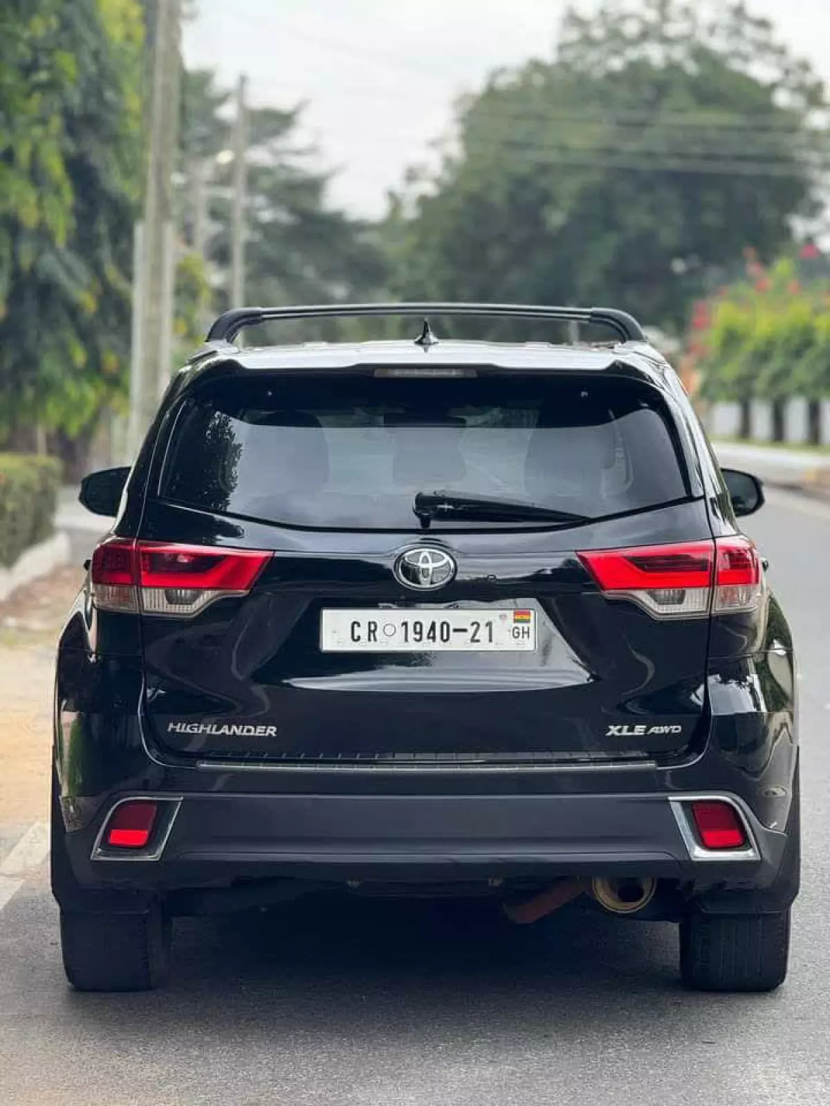 car Left Back