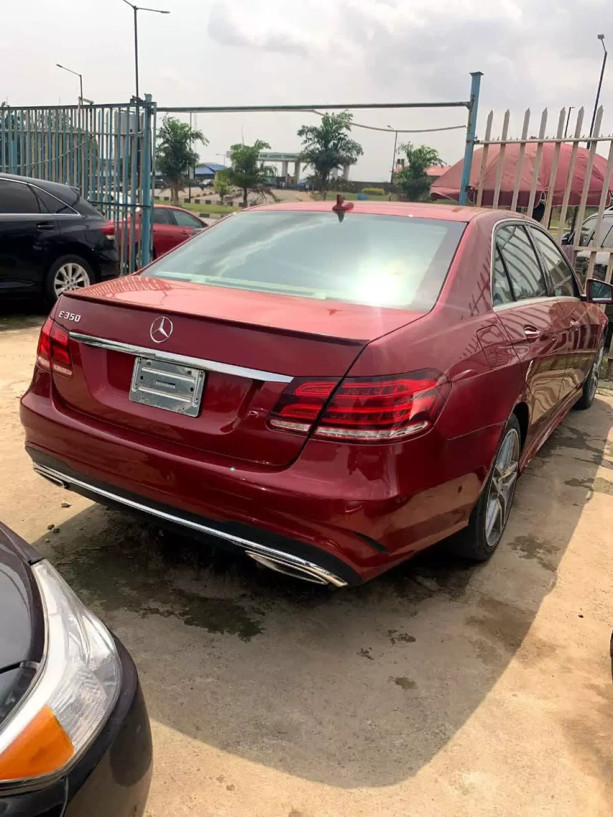 car Left Back