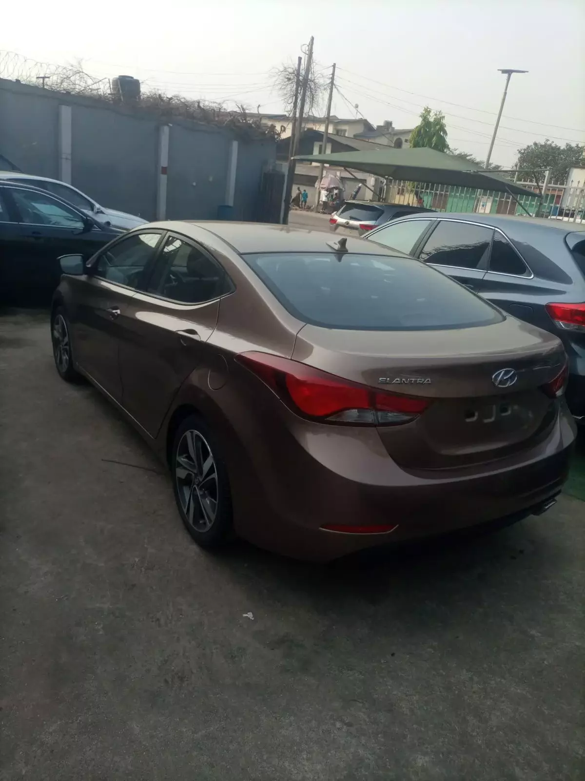 car Left Back