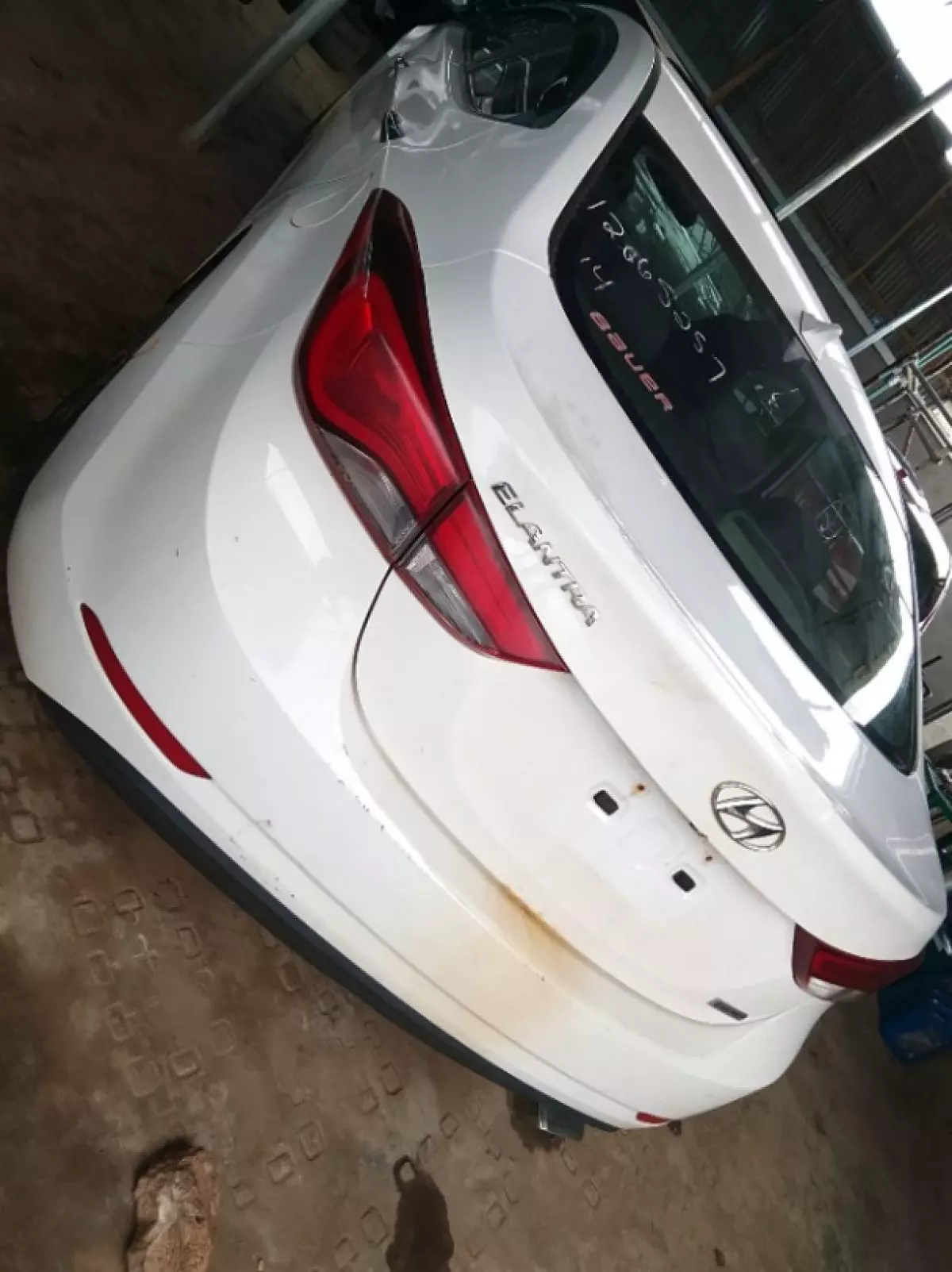 back