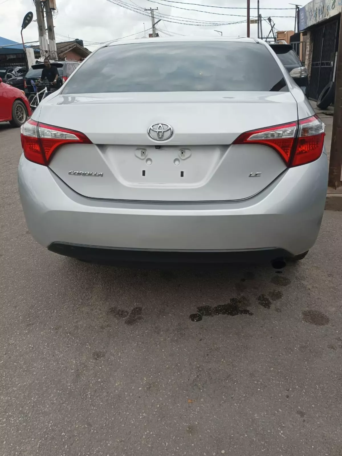 car Left Back