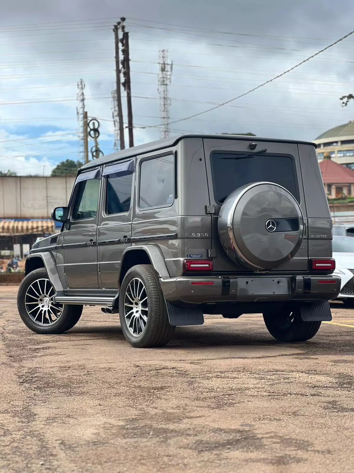 car left back