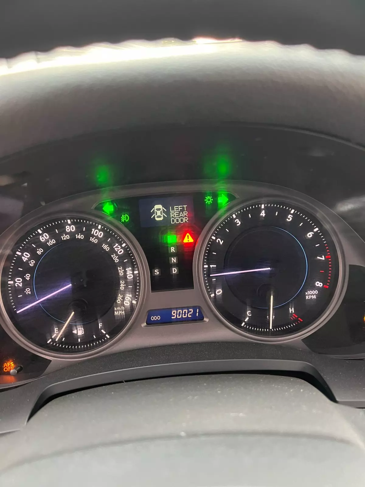 car Left
