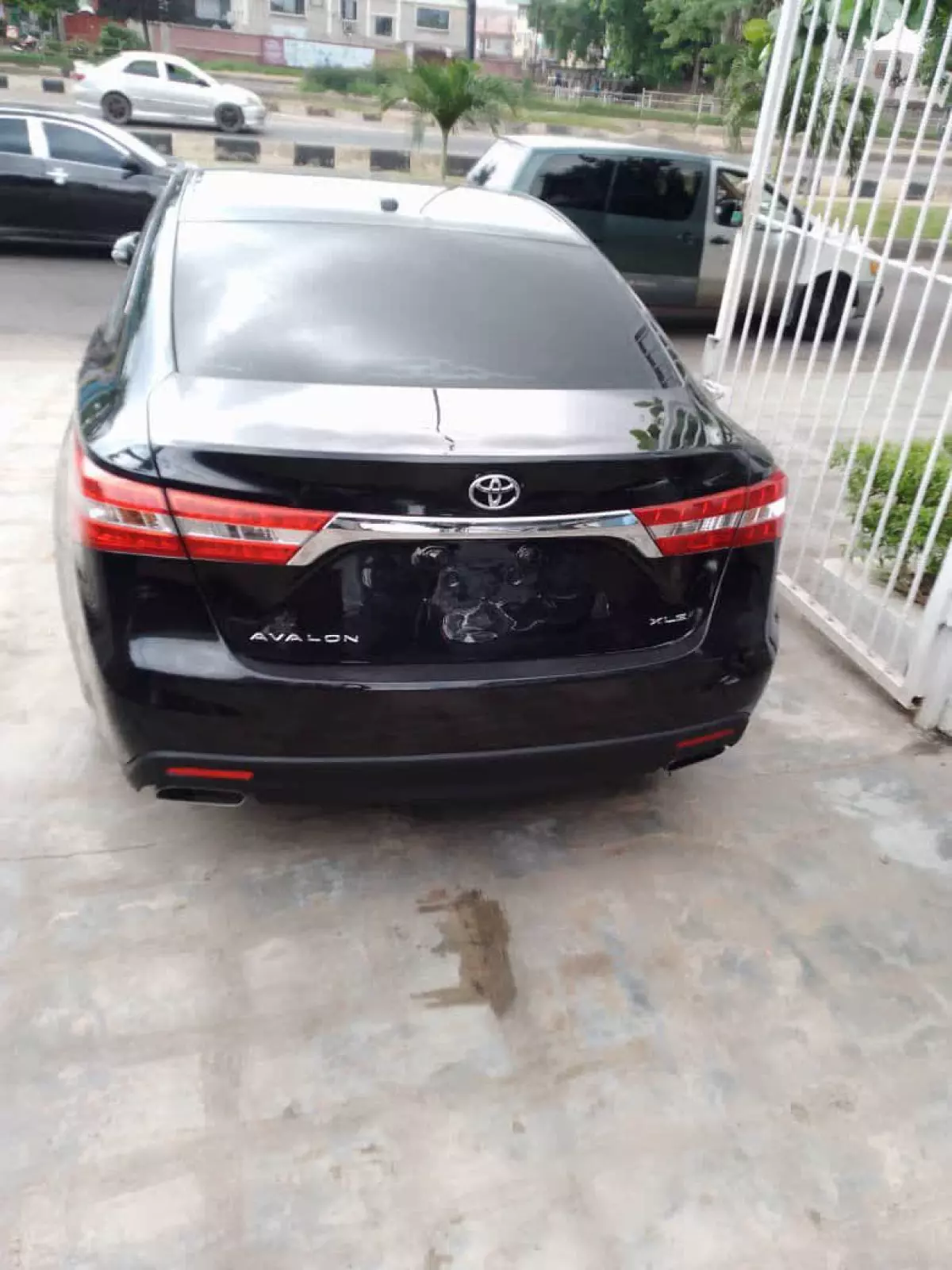 car Left Back