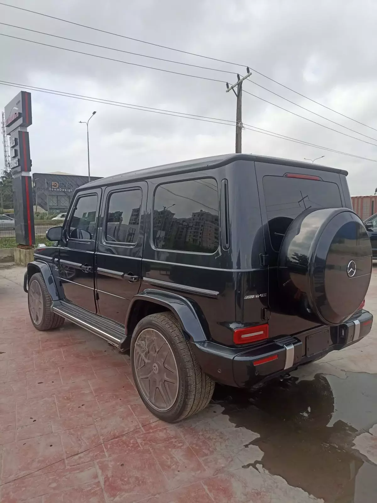 car Left Back