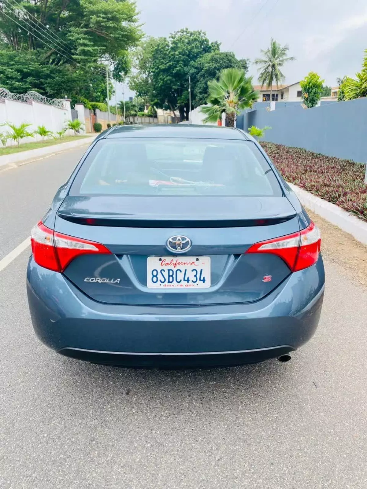 car Left Back