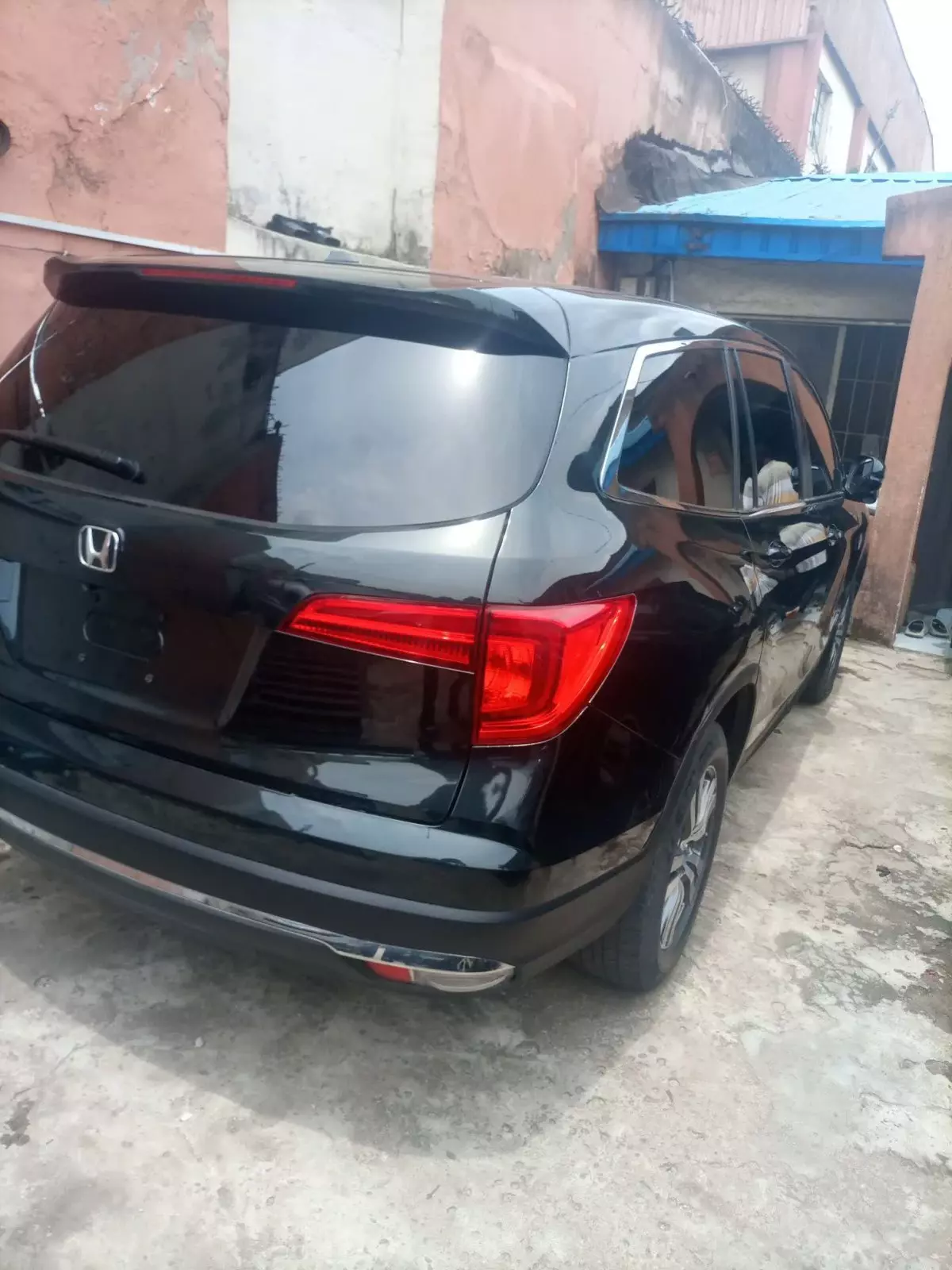 car Left Back