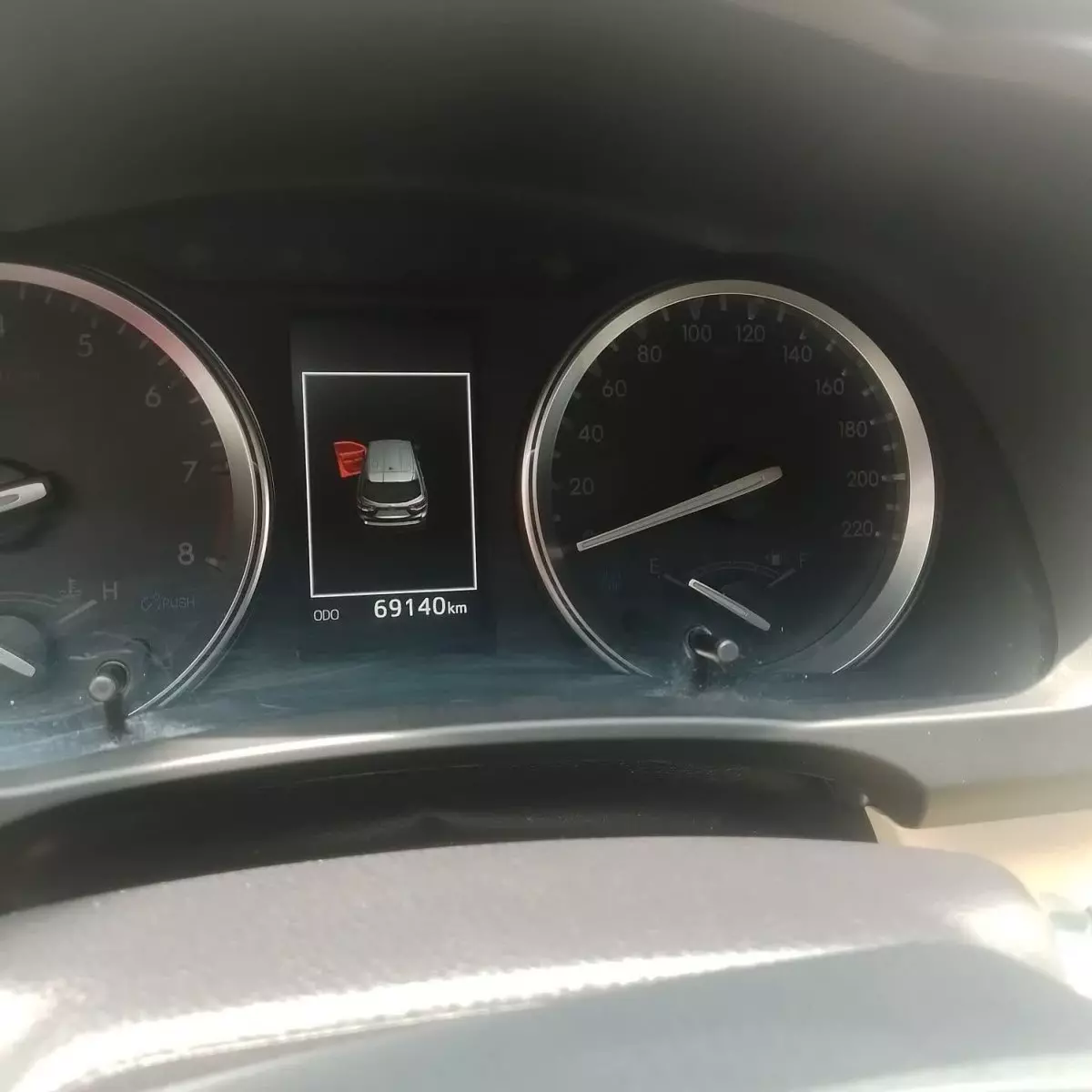 car Left Back