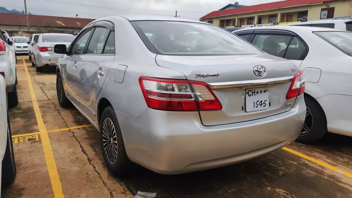 car Left Back