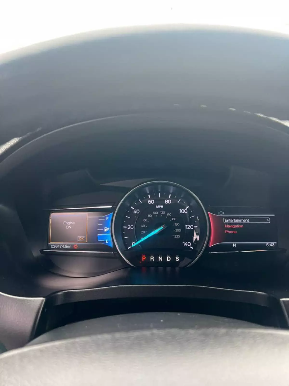 car Left