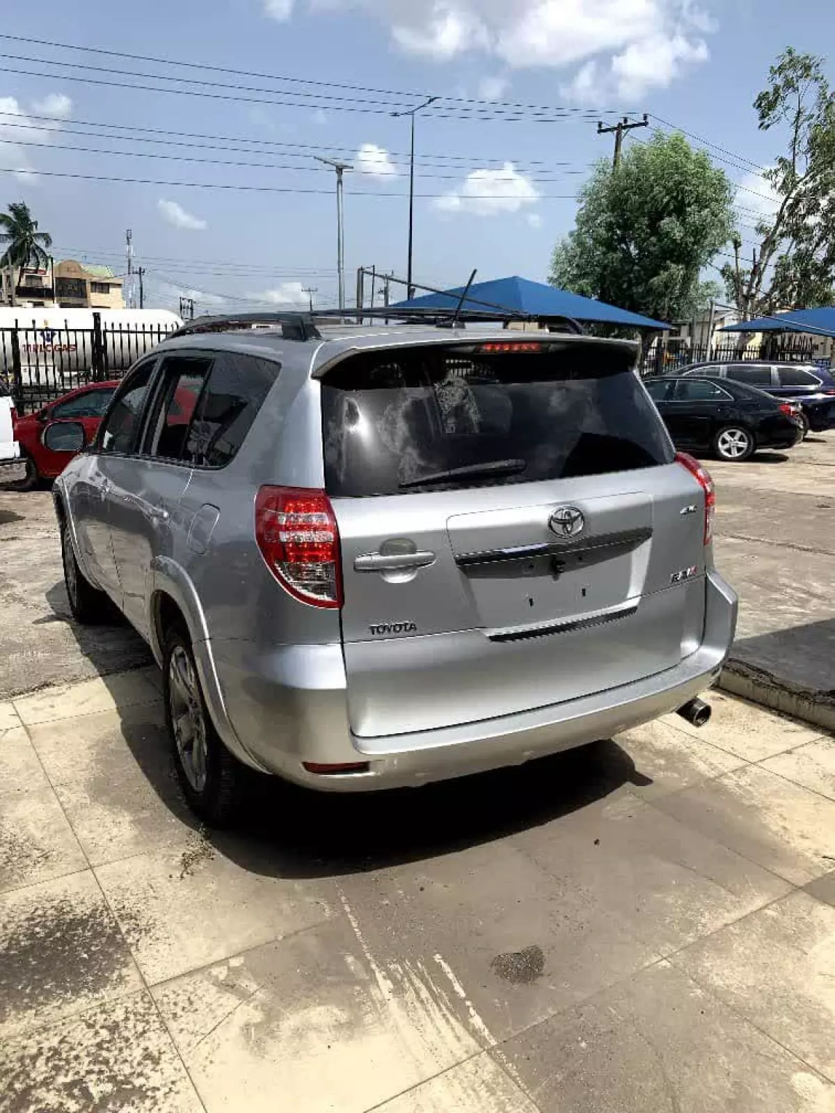 car Left Back