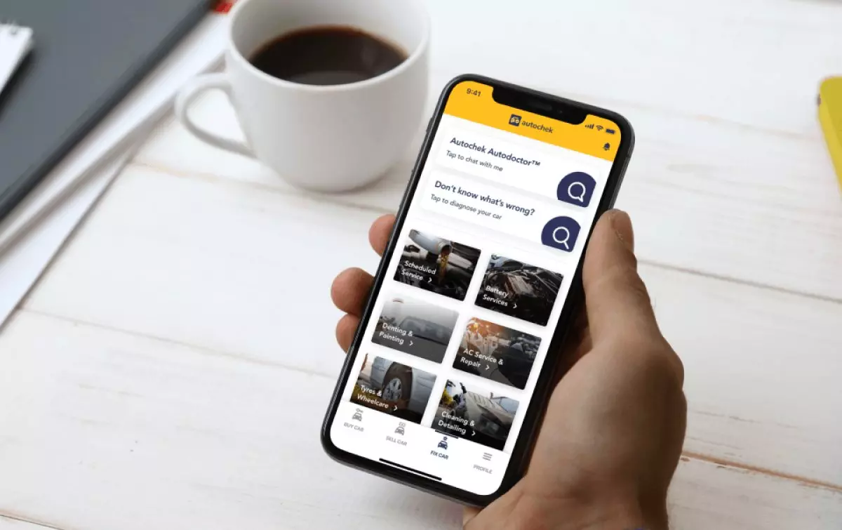 Download the Autochek app from your app store