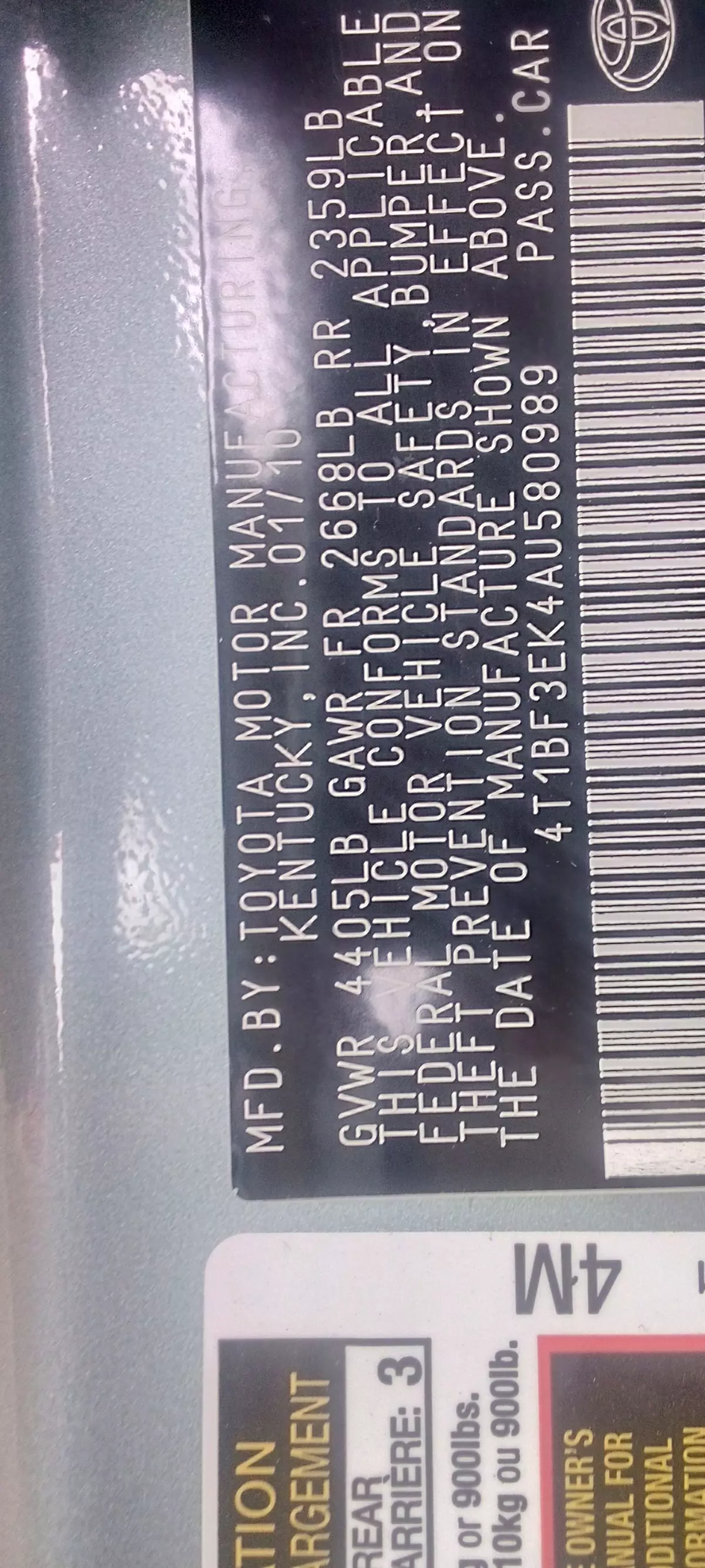 vinNumber