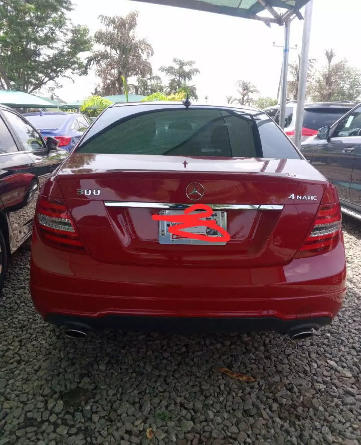 car Left Back
