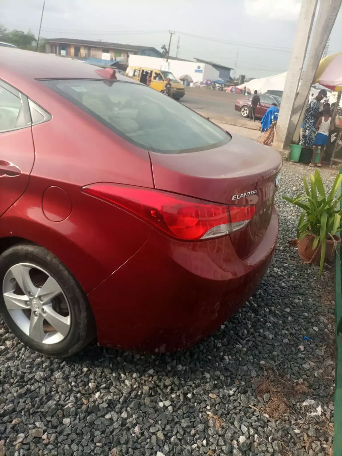 car Left Back