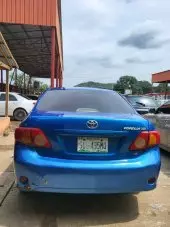 car left back