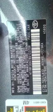 vinNumber