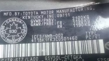 Toyota camry