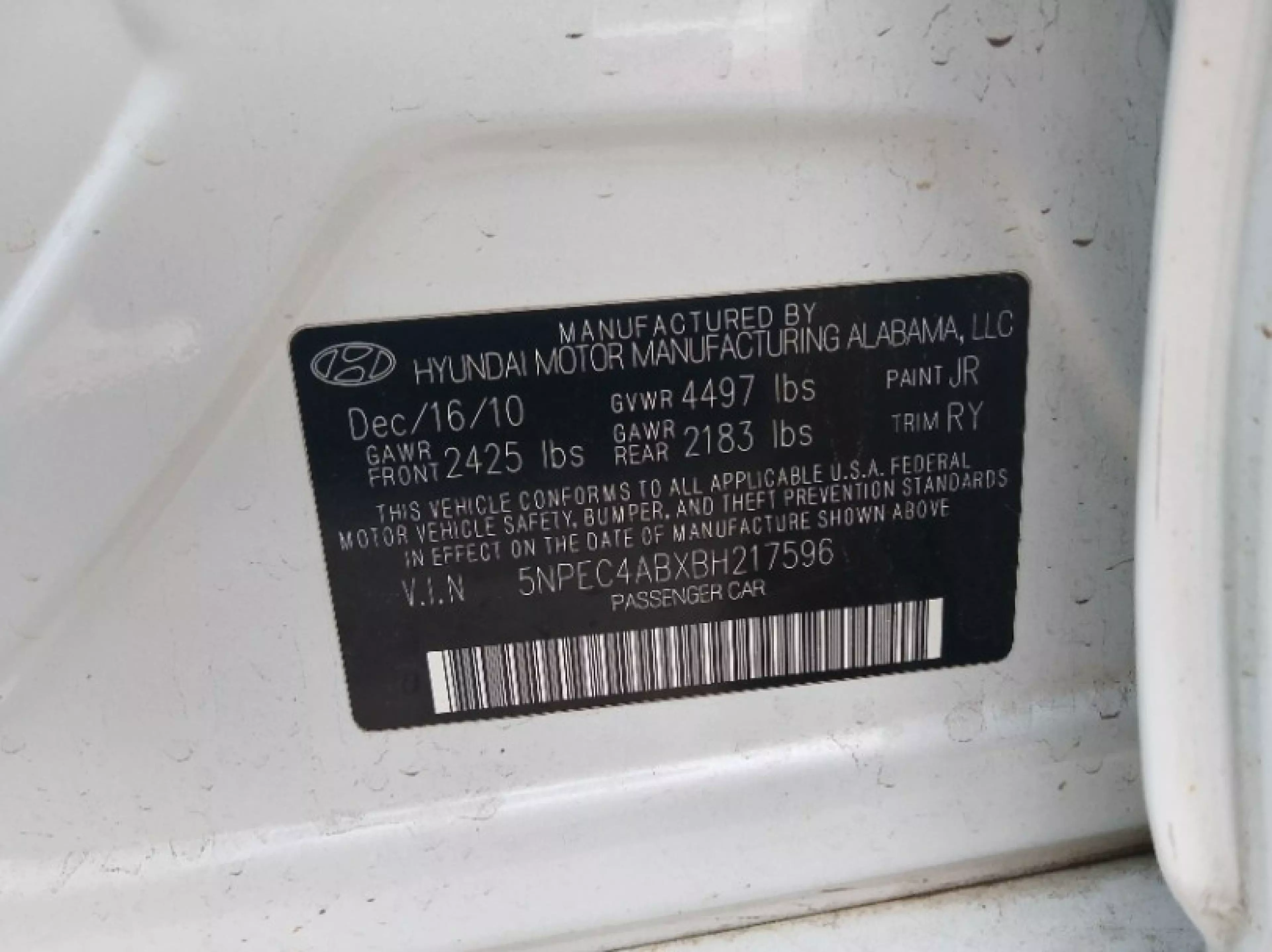 Hyundai Sonata - 2011