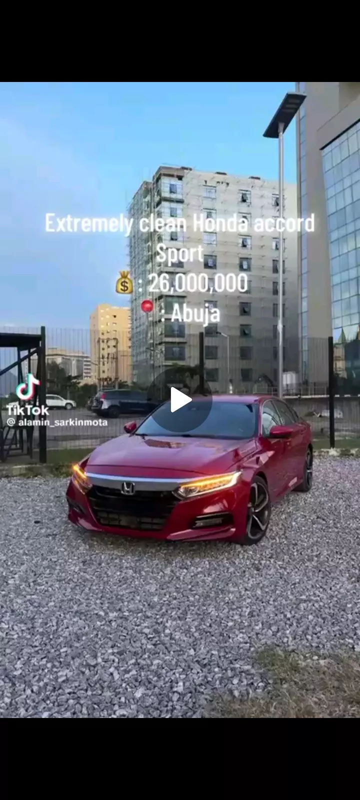 Honda Accord   - 2019