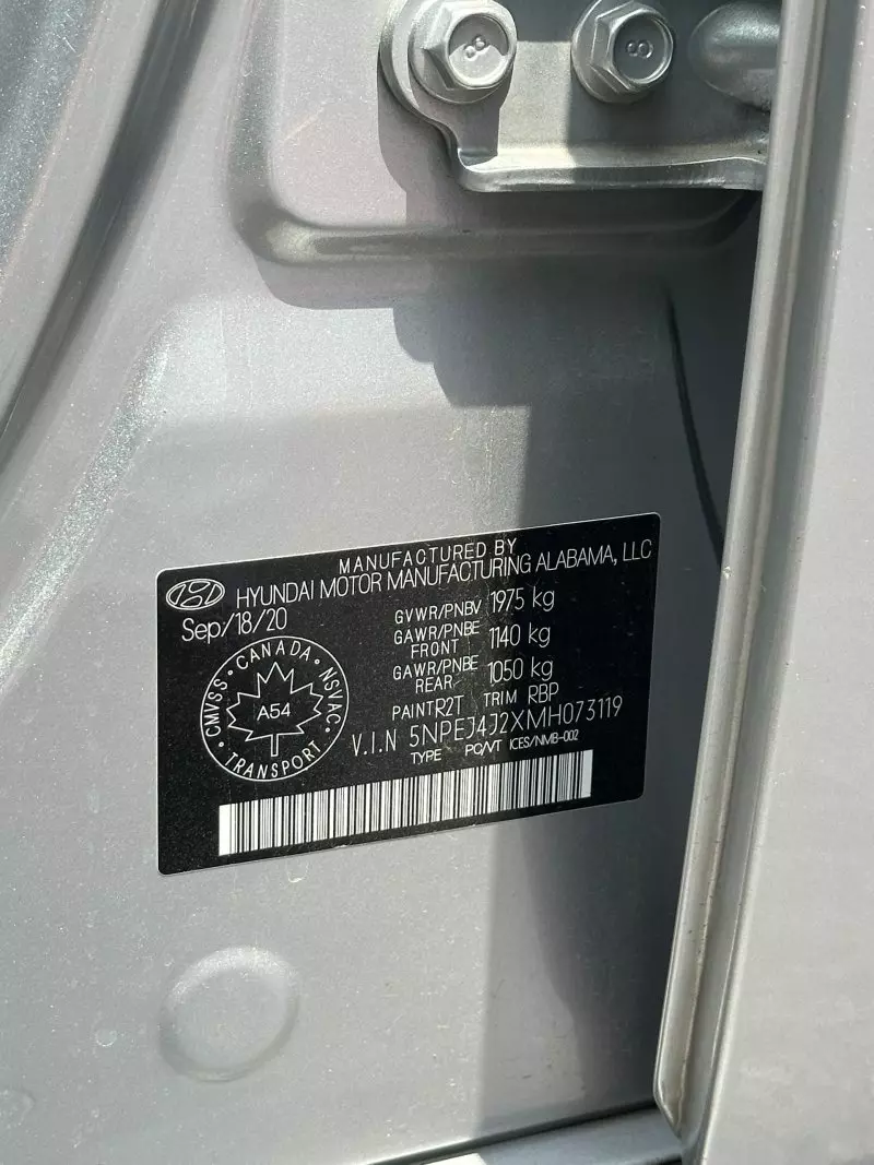 Hyundai Sonata   - 2021