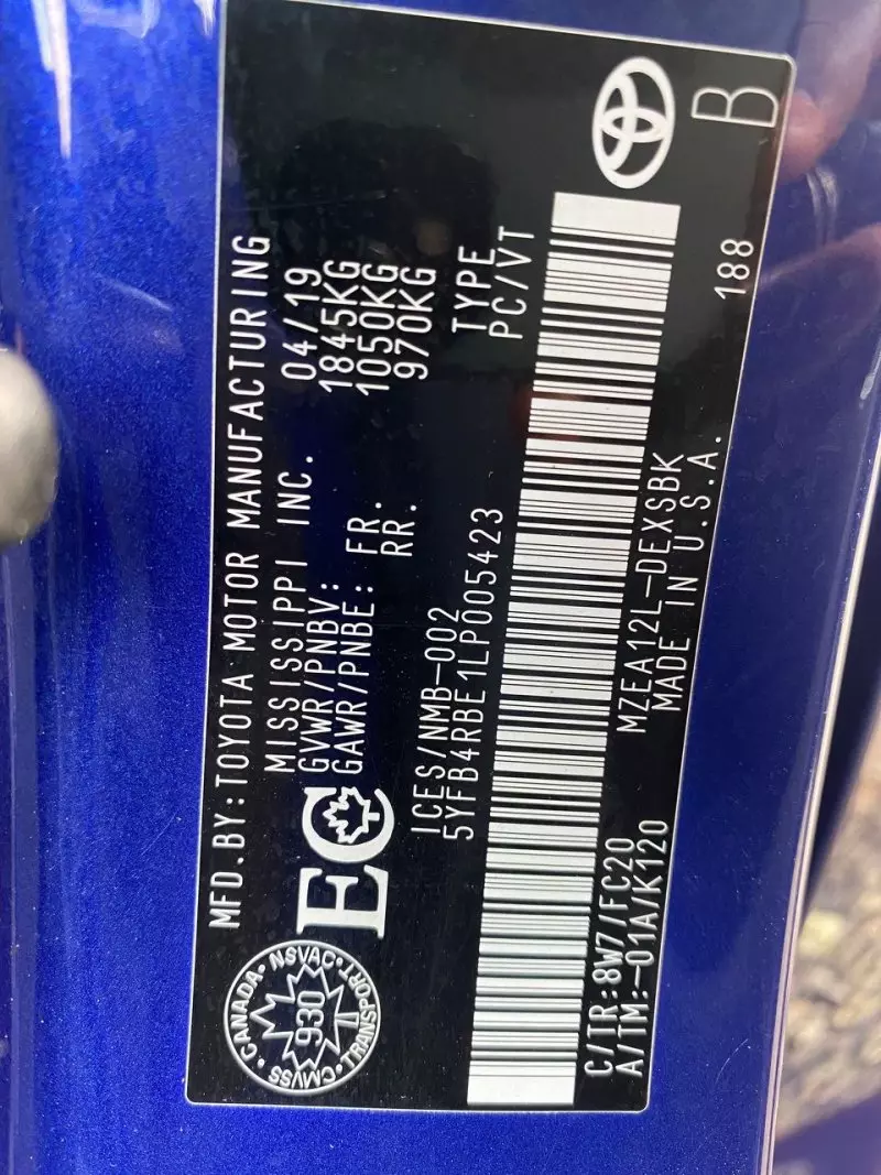 Toyota Corolla - 2020