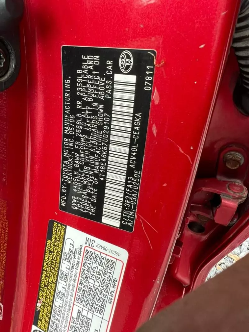 Toyota Camry   - 2007