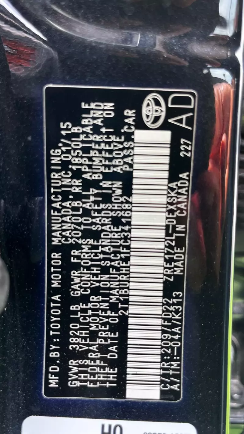 Toyota Camry   - 2016