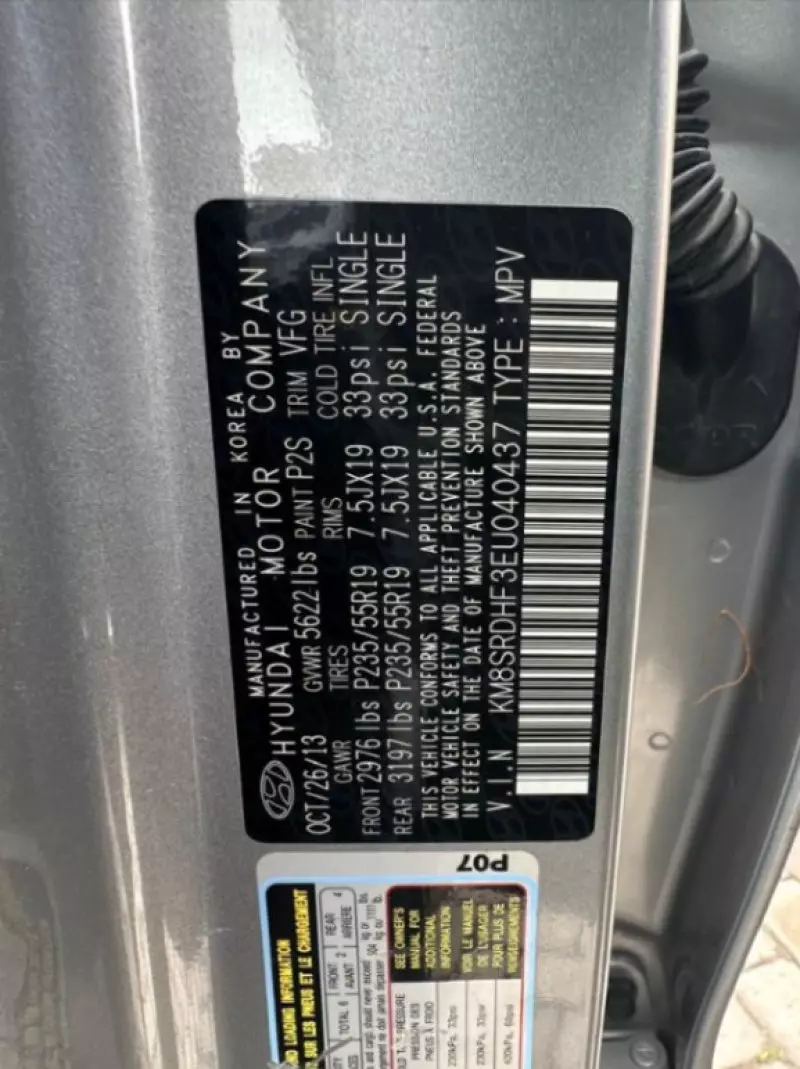 Hyundai Santa Fe - 2014