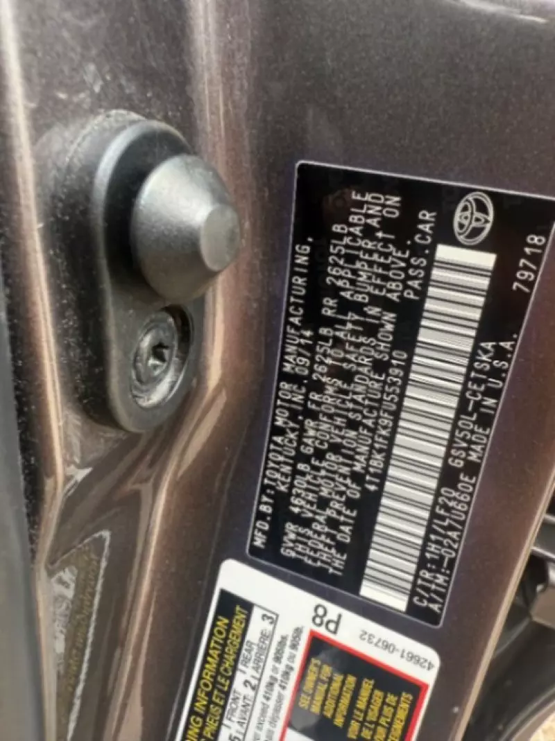 Toyota Camry   - 2015