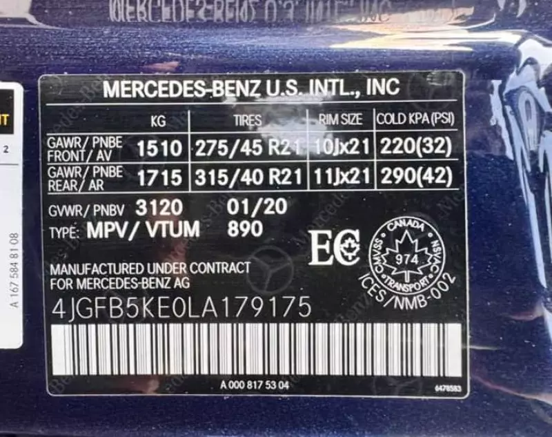 Mercedes-Benz GLE 450   - 2020
