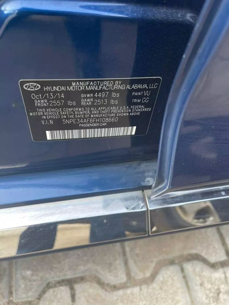 Hyundai Sonata - 2015