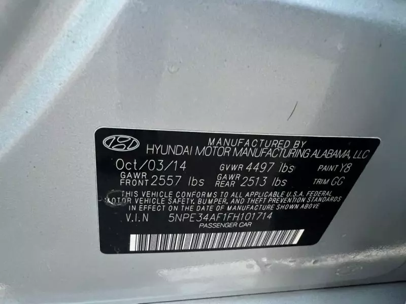 Hyundai Sonata   - 2015