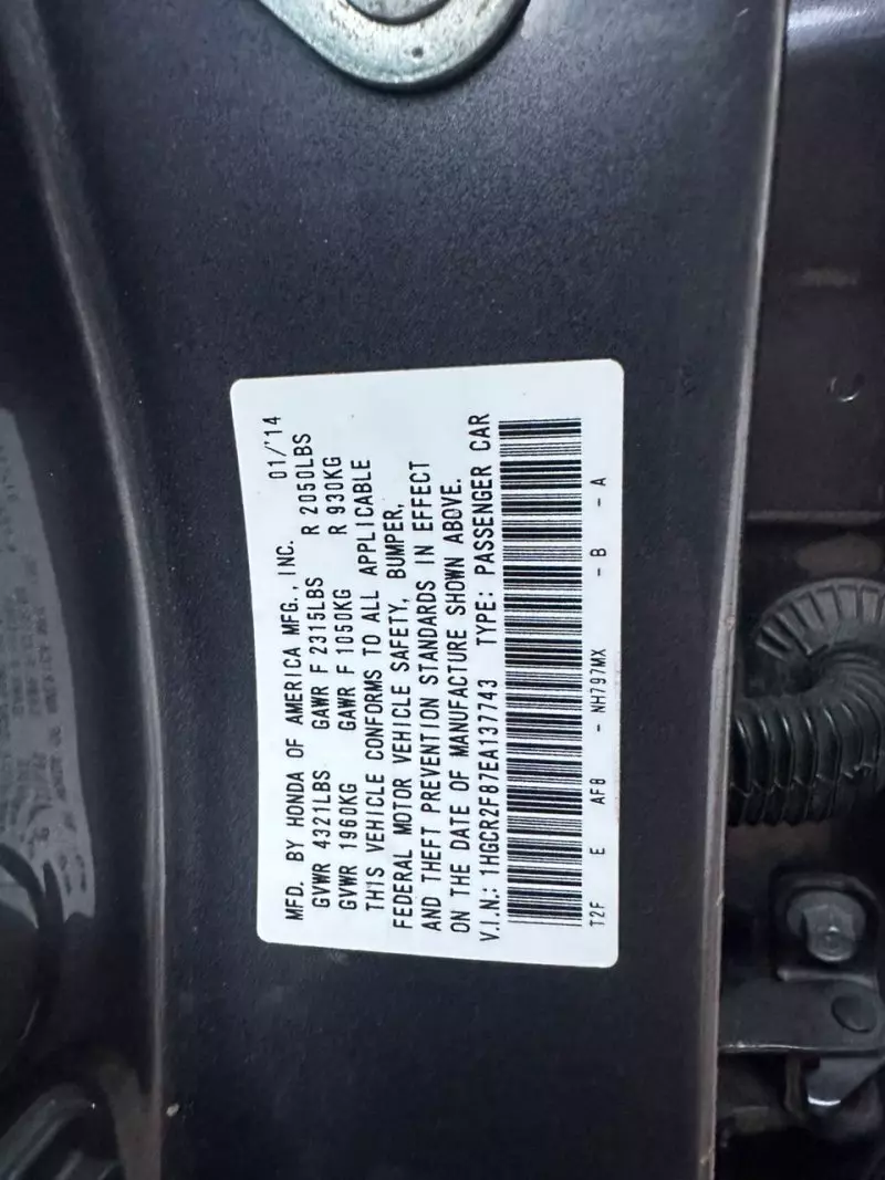 Honda Accord   - 2014