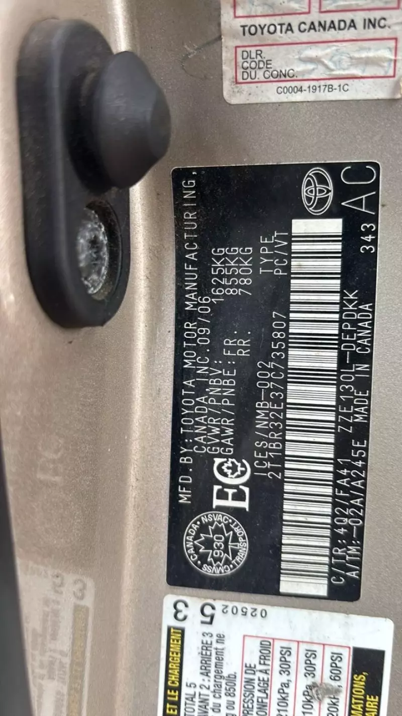 Toyota Corolla   - 2007