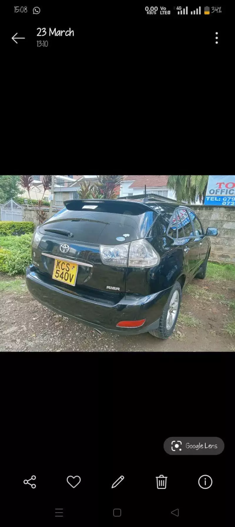 Toyota Harrier   - 2013