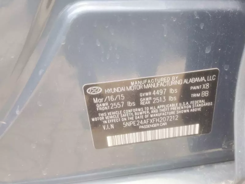 Hyundai Sonata   - 2015