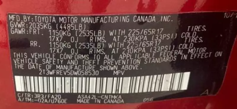 Toyota RAV 4   - 2013