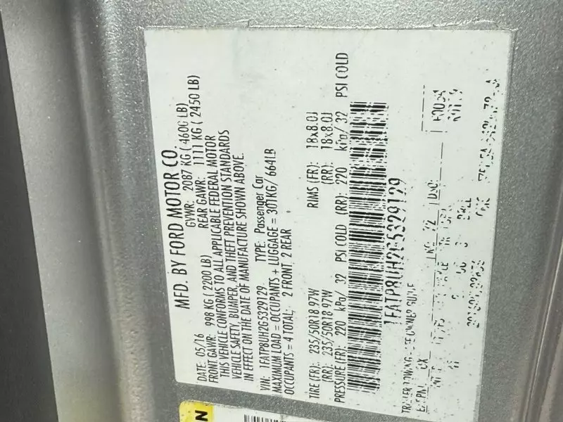 Ford Mustang   - 2016