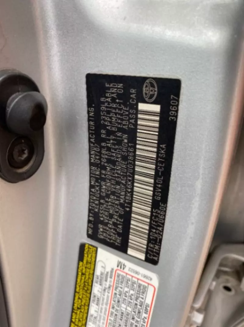 Toyota Camry   - 2007
